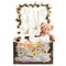 Baby Shower Crate Closet, Multifunctional Wooden & Acrylic Visible Baby Storage Crate with Handle, Newborn Welcome Gifts Basket